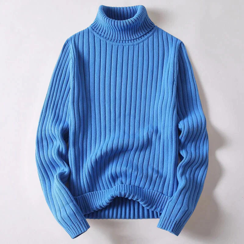 Pull col roulé pour homme en laine mérinos - Wyatt