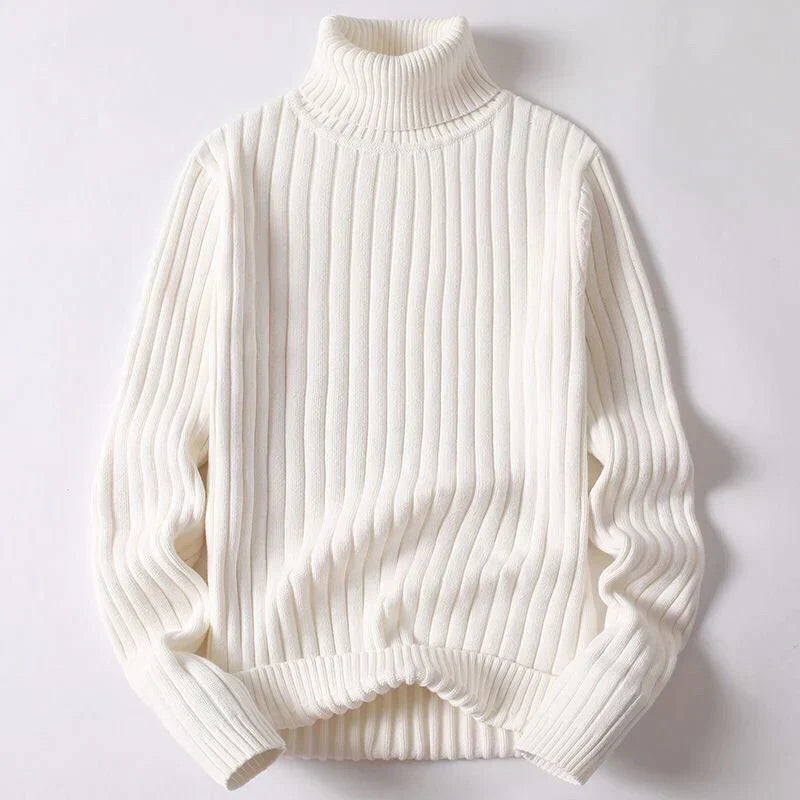 Pull col roulé pour homme en laine mérinos - Wyatt