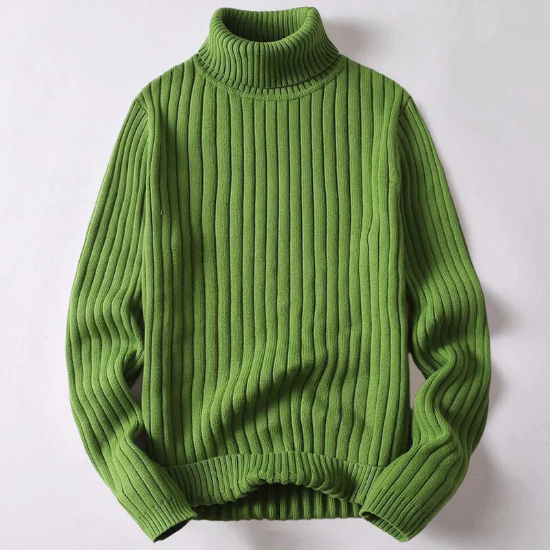 Pull col roulé pour homme en laine mérinos - Wyatt