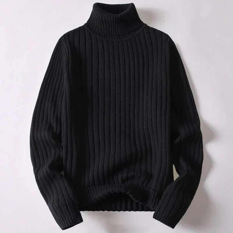 Pull col roulé pour homme en laine mérinos - Wyatt