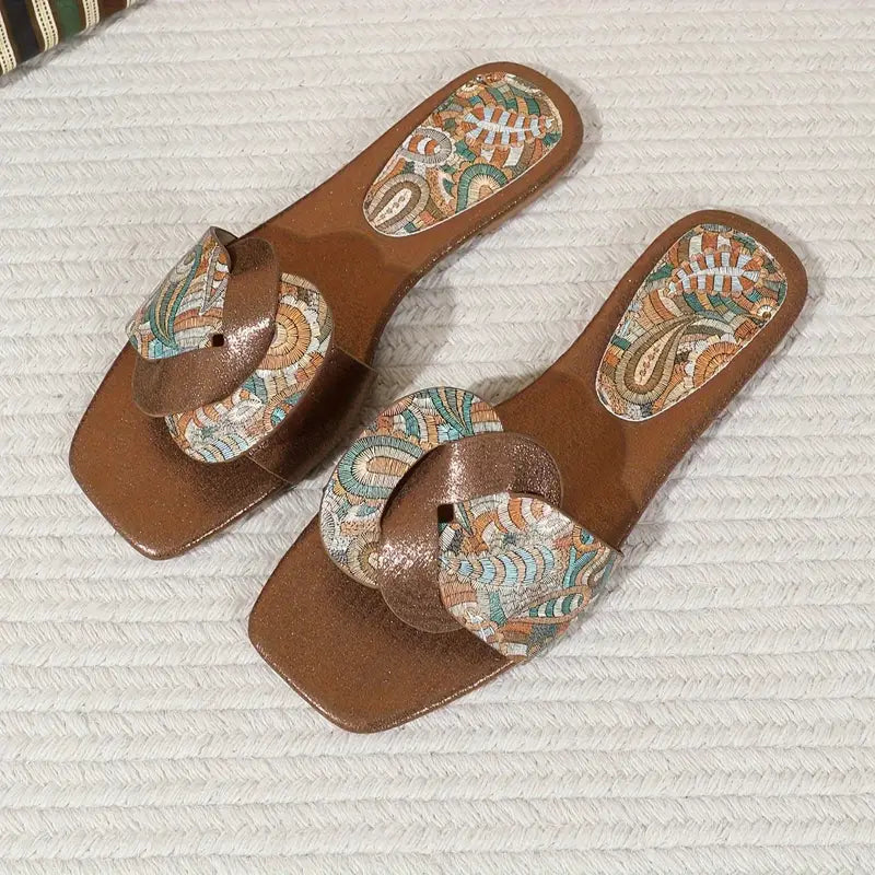 Rachel - Sandales plates pour femmes