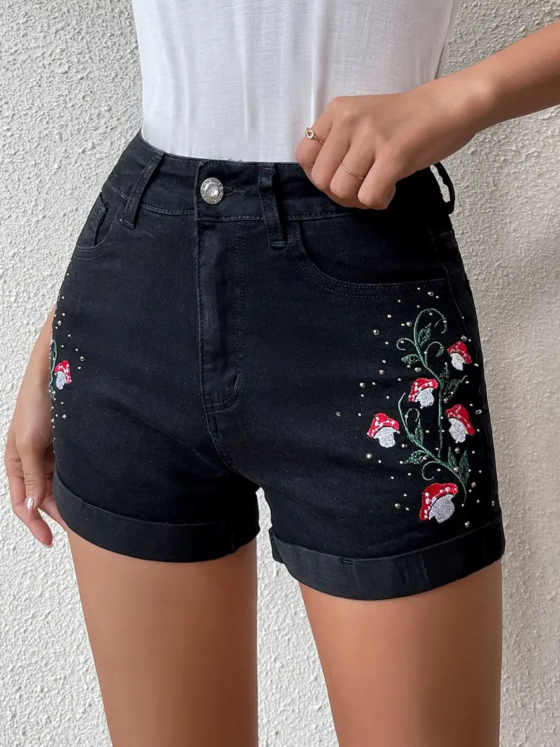 Rossie - Short en jean élégant pour femme
