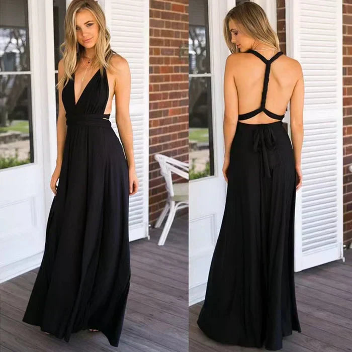 Juliet - Robe portefeuille avec ceinture élastique