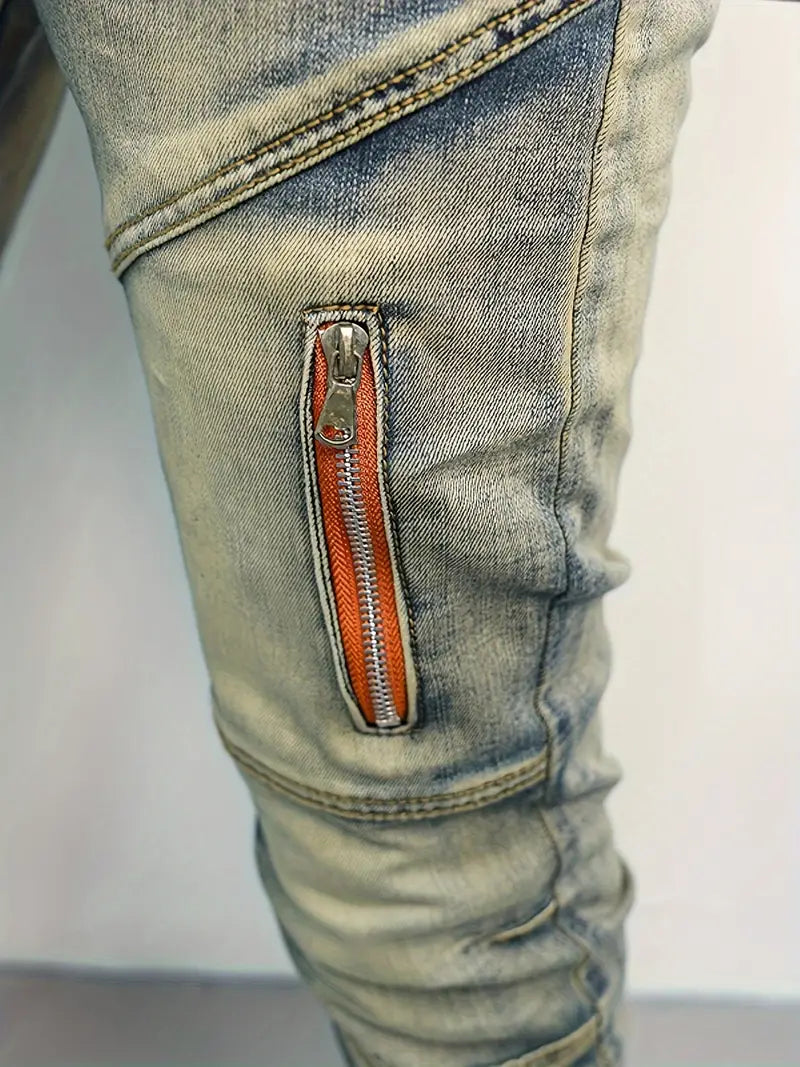 Justin – Jeans Déchirés Élégants Pour Hommes