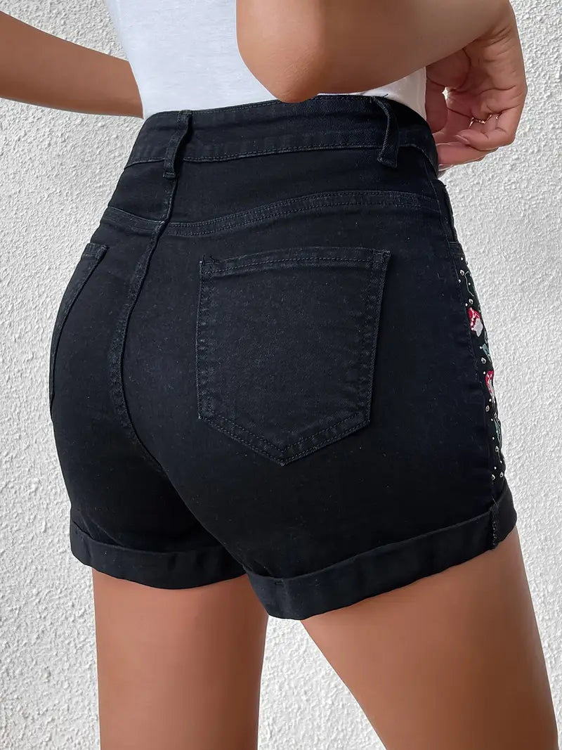 Rossie - Short en jean élégant pour femme