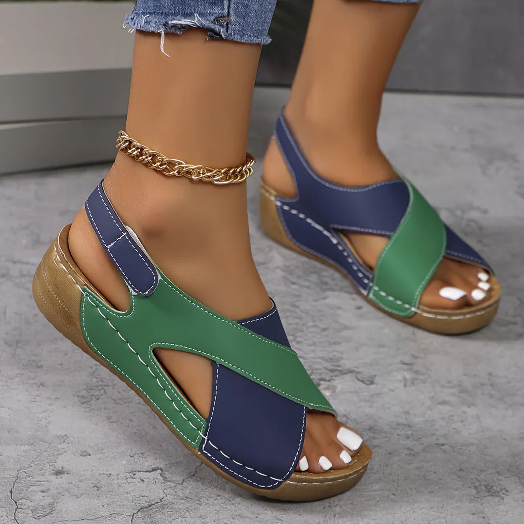 Ayana - Sandales compensées orthopédiques confortables