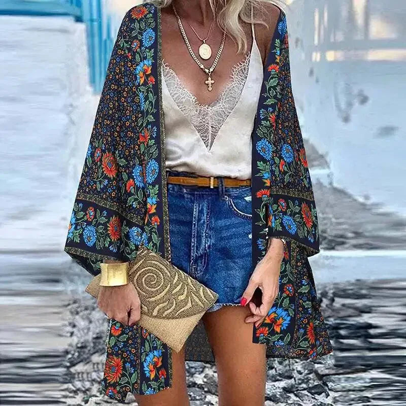 Carmella - Kimono bohème vintage