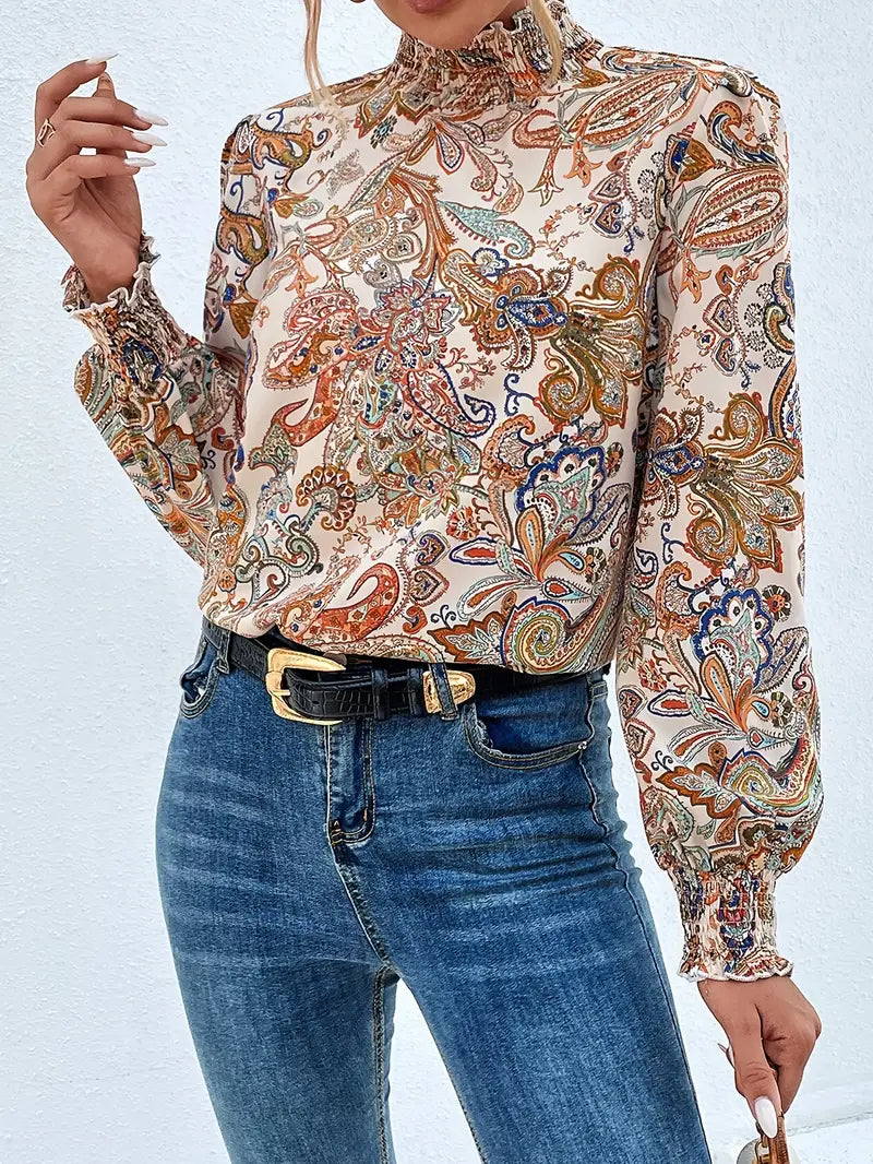 Dorothy - Haut élégant à manches longues