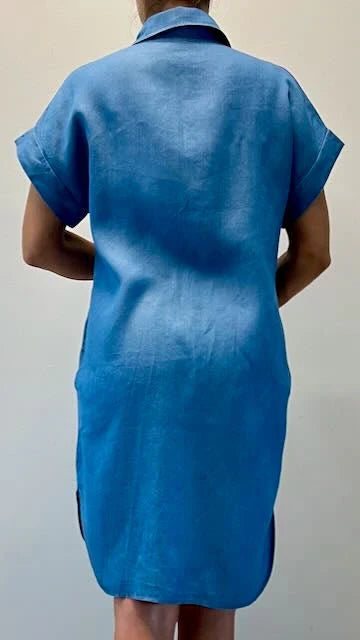 Kerriana - Robe chemise décontractée en jean