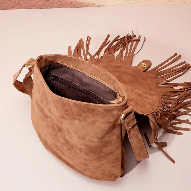 Annemarie - Sac à bandoulière avec pompon