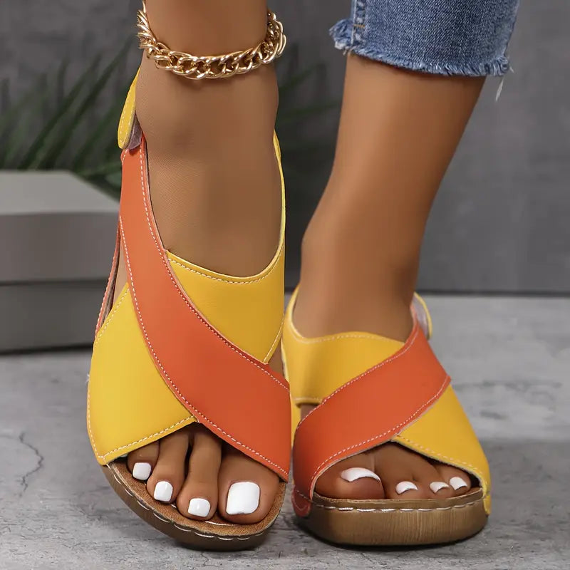 Ayana - Sandales compensées orthopédiques confortables