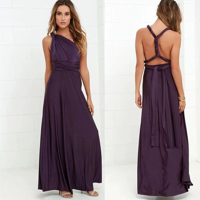 Juliet - Robe portefeuille avec ceinture élastique