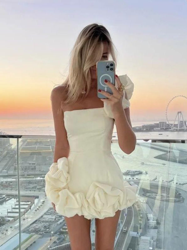 Jazlyn | Mini-robe asymétrique