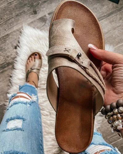 Ayla - Sandales plates pour femmes