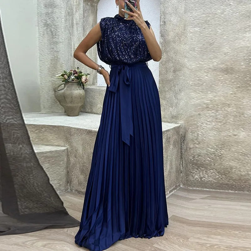 Lena - Robes de soirée élégantes avec plis
