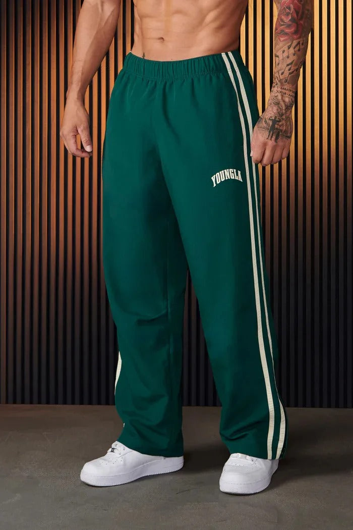 Bryan - Pantalon de sport pour hommes avec impression à double rayure