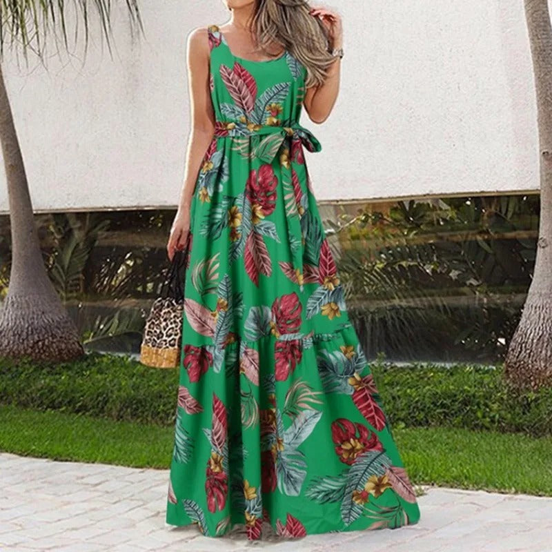 Cardea - Robe femme à encolure carrée