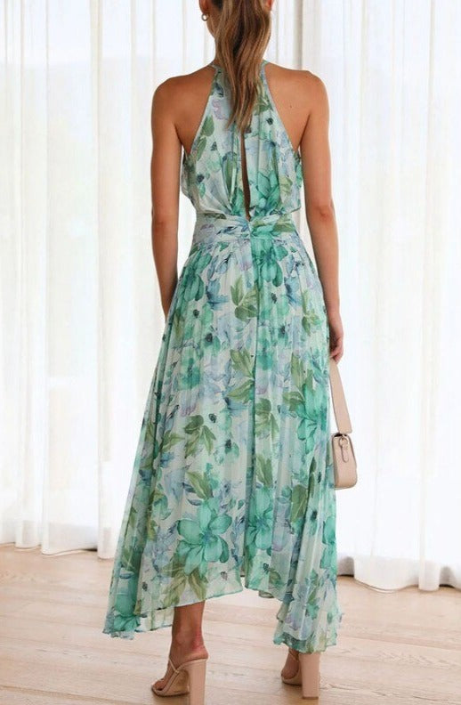 Brooklyn - Robe à col en V à la mode