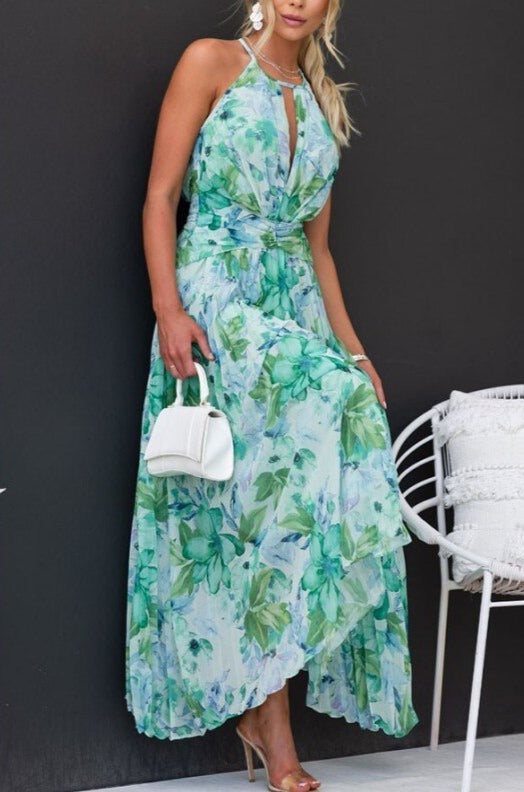 Brooklyn - Robe à col en V à la mode