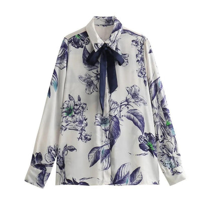 Colette | Blouse chic avec nœud