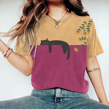 Vespera – T-shirt bicolore élégant