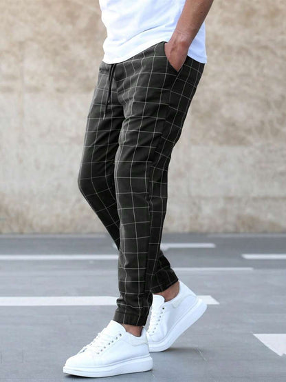 Henry - Pantalon élégant à motif quadrillé