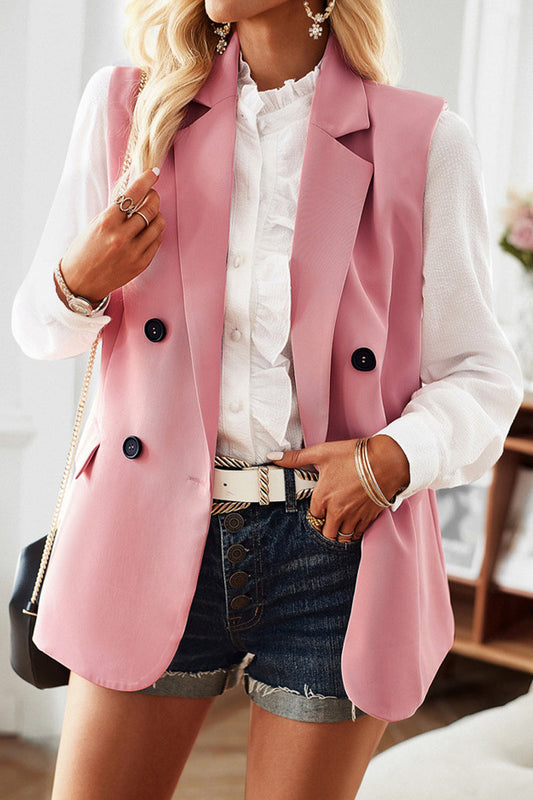 Evaline - Élégant gilet ample sans manches