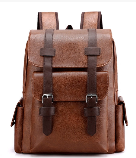 Sac à dos pour ordinateur portable vintage pour hommes, adapté à 15,6 pouces