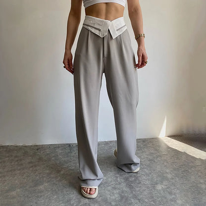 Polly - Pantalons à jambes larges pour femmes