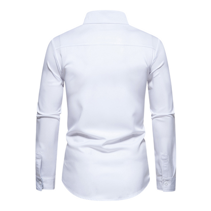 Ice - Chemise à manches longues Stretch pour hommes