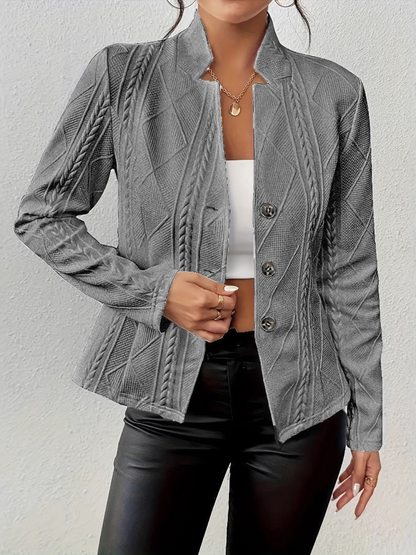Angelique - Veste en maille avec boutons
