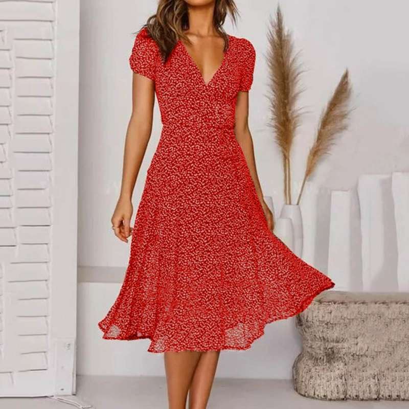 Joyce - Robe midi pour femme