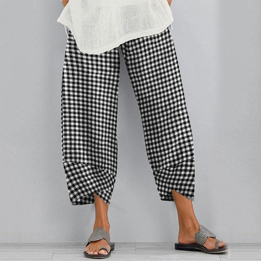 Nora - Pantalon en lin et coton