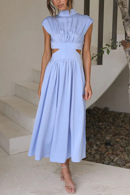 Catharina - Robe longue plissée pour femmes