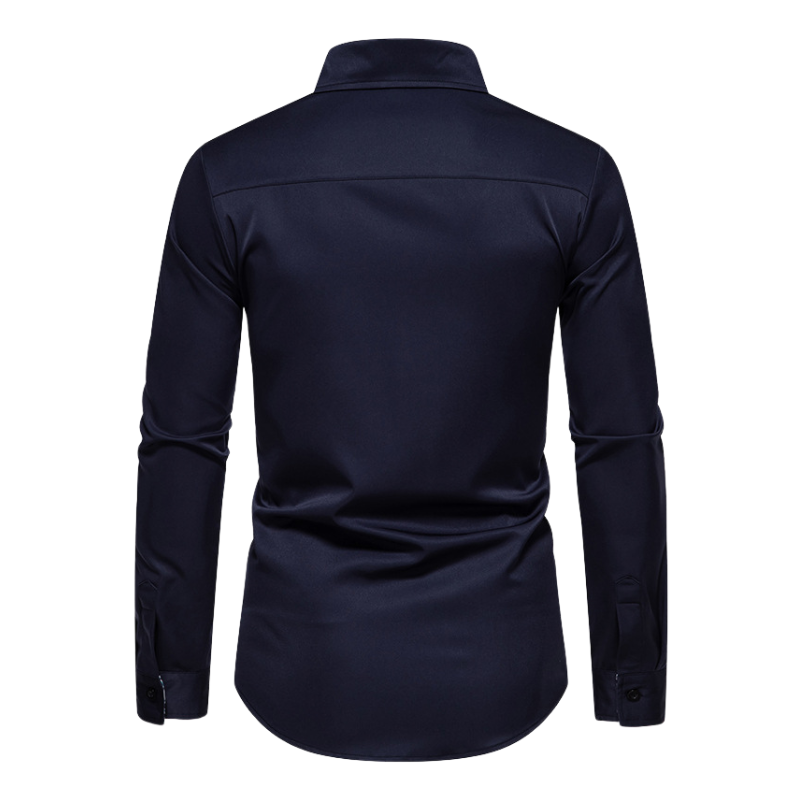 Ice - Chemise à manches longues Stretch pour hommes