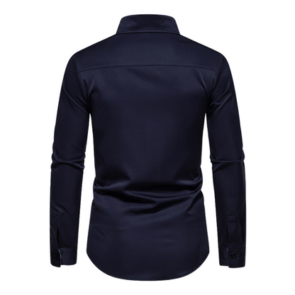 Ice - Chemise à manches longues Stretch pour hommes