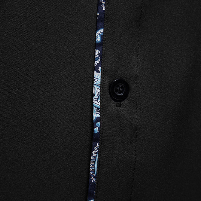Ice - Chemise à manches longues Stretch pour hommes