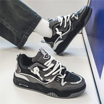 Hanz - Chaussures de sport décontractées à motifs géométriques