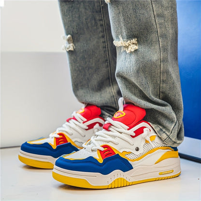 Hanz - Chaussures de sport décontractées à motifs géométriques