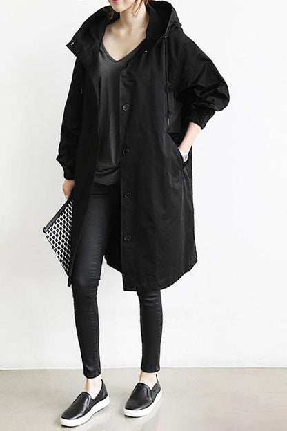 BelleRue - Trench imperméable à capuche