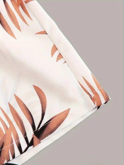 Carra - Short en coton taille haute avec bordure à volants