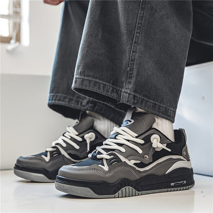 Hanz - Chaussures de sport décontractées à motifs géométriques
