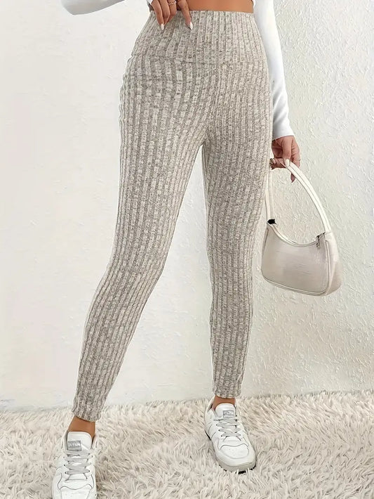 Celia - Leggings taille haute élégants doublés de polaire pour femmes