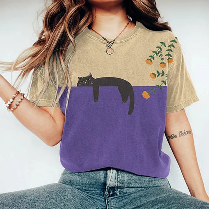Vespera – T-shirt bicolore élégant