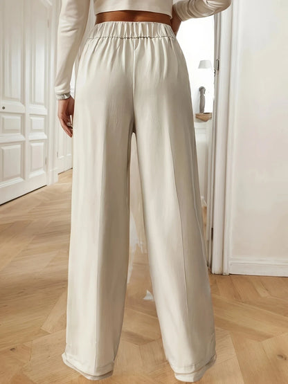 Arvilla - Pantalon droit élégant de style français