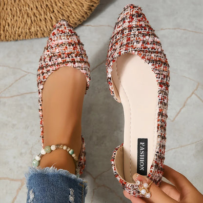 Marceline - Chaussures à enfiler à bout pointu pour femmes