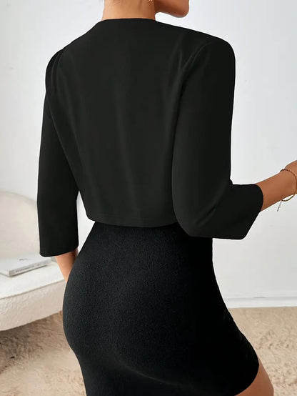 Amarantha – Veste blazer courte et élégante