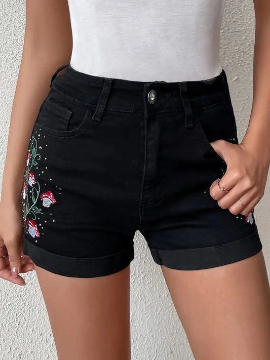 Rossie - Short en jean élégant pour femme