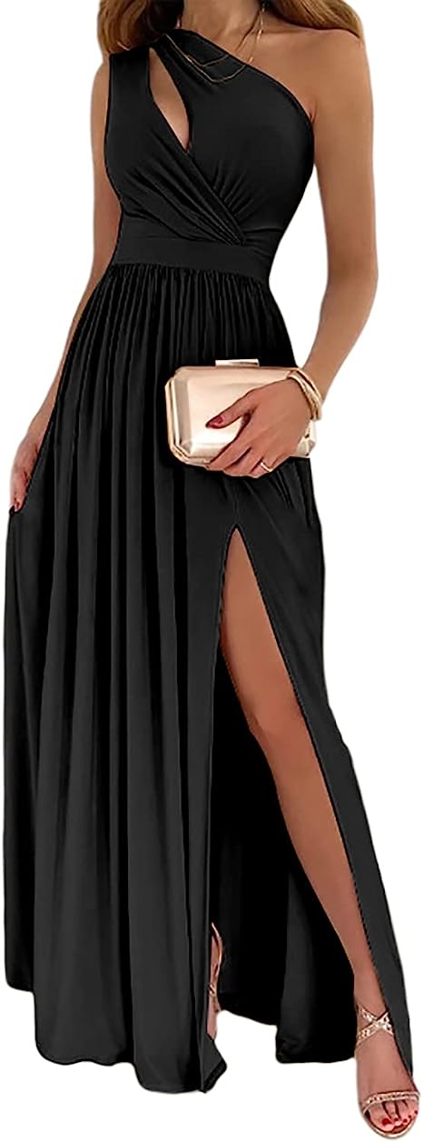 Estelle | Robe élégante sans manches à fente