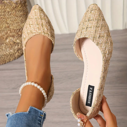 Marceline - Chaussures à enfiler à bout pointu pour femmes